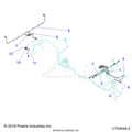 ELECTRICAL: WIRE HARNESS RIDE COMMAND USB BOX - 2020 POLARIS RANGER CREW XP 1000 RIDE COMMAND