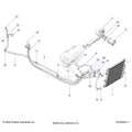 BODY: HVAC CONDENSER AND HOSES - 2025 POLARIS XPEDITION ADV NORTHSTAR