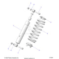 SUSPENSION: REAR SHOCK MOUNTING - 2024 POLARIS RANGER XD 1500 PREMIUM CREW