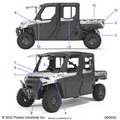 BODY: DECALS GRAPHIC - 2023 POLARIS RANGER CREW XP 1000 NORTHSTAR ULTIMATE TRAIL BOSS