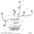 BODY: HEATER DUCTING - 2021 POLARIS RANGER CREW 1000 EPS PREMIUM