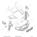 BODY: HOOD & FRONT FENDERS - 2023 POLARIS RANGER 570 CREW