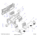 BODY: FLOOR & REAR CLOSEOFF - 2024 POLARIS RANGER XD 1500 PREMIUM CREW