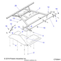 BODY: BOX MOUNTING - 2020 POLARIS RANGER CREW XP 1000 EPS NORTHSTAR RIDE COMMAND