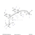 SUSPENSION: REAR STABILIZER BAR - 2025 POLARIS GENERAL 4 1000 SPORT