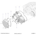 ENGINE: COVERS ALTERNATOR AND COMPRESSOR - 2026 POLARIS XPEDITION XP5 NORTHSTAR