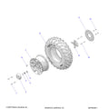 WHEELS: FRONT - 2026 POLARIS RANGER 570 EPS