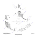 BODY: REAR FLOOR & ROCKERS - 2022 POLARIS RANGER CREW 570 RIDE COMMAND