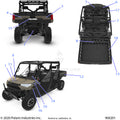 BODY: DECALS - 2021 POLARIS RANGER CREW XP 1000 EPS