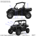 BODY: DECALS - 2022 POLARIS GENERAL XP 1000 DELUXE