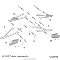 SUSPENSION: FRONT CONTROL ARMS - 2020 POLARIS RANGER CREW 1000 EPS FULL SIZE