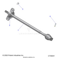 DRIVE TRAIN: FRONT PROP SHAFT - 2021 POLARIS RANGER XP 1000 NORTHSTAR TRAIL BOSS EVAP