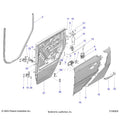 BODY: DOOR ASSEMBLY REAR - 2024 POLARIS XPEDITION ADV 5 ULTIMATE