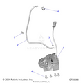 DRIVE TRAIN: FRONT GEARCASE MOUNTING - 2023 POLARIS RANGER 570 CREW