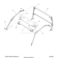 CHASSIS: CAB FRAME - 2024 POLARIS GENERAL 1000 PREMIUM