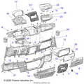 BODY: DASH - 2020 POLARIS RANGER CREW XP 1000 EPS NORTHSTAR RIDE COMMAND