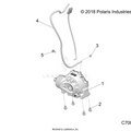 DRIVE TRAIN: FRONT GEARCASE MOUNTING - 2019 POLARIS GENERAL 1000 4 EPS RIDE COMMAND