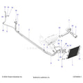 BODY: HVAC CONDENSER AND HOSE ROUTINGS - 2024 POLARIS XPEDITION XP5 NORTHSTAR