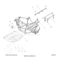 CHASSIS: MAIN FRAME & SKID PLATE - 2026 POLARIS RANGER 1000 XP PREMIUM