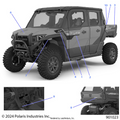 BODY: DECALS GRAPHICS - 2025 POLARIS XPEDITION XP5 NORTHSTAR