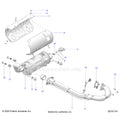 ENGINE: EXHAUST - 2026 POLARIS RANGER 570 NORTHSTAR