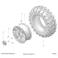WHEELS: FRONT - 2024 POLARIS GENERAL 1000 PREMIUM