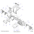 BODY: DASH UPPER & A-PILLARS - 2024 POLARIS RANGER XD 1500 NORTHSTAR CREW