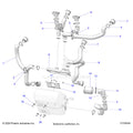 BODY: HVAC DUCTING - 2025 POLARIS RANGER 1000 XP NORTHSTAR PREMIUM TIP OUT WINDSHIELD