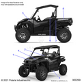 BODY: DECALS (2) - 2022 POLARIS GENERAL XP SPORT 1000