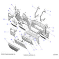 BODY: DASH LOWER - 2024 POLARIS RANGER XD 1500 NORTHSTAR