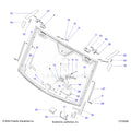 BODY: WINDSHIELD TIP - 2025 POLARIS RANGER 1000 XP CREW NORTHSTAR ULTIMATE
