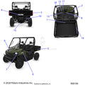 BODY: DECALS - 2021 POLARIS RANGER 570 FULL SIZE