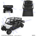 BODY: DECALS - 2021 POLARIS RANGER CREW XP 1000 TRAIL BOSS EVAP