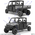 BODY: DECALS - 2024 POLARIS RANGER XD 1500 PREMIUM CREW