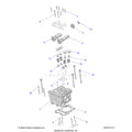 ENGINE: CYLINDER HEAD CAMS & VALVES - 2026 POLARIS RANGER 500
