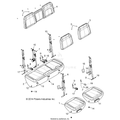 BODY: SEAT REAR BENCH - 2016 POLARIS RANGER CREW 900