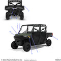 BODY: DECALS GRAPHICS - 2022 POLARIS RANGER CREW 1000
