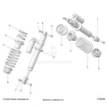 SUSPENSION: FRONT SHOCK MOUNTING - 2026 POLARIS GENERAL XP 4 1000 SPORT