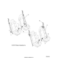 BODY: SEAT BELT MOUNTING - 2017 POLARIS GENERAL 1000 4 EPS