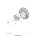 WHEELS: FRONT - 2025 POLARIS RANGER 1000 XP CREW TEXAS EDITION