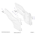 BODY: DOOR MOUNTING FRONT - 2025 POLARIS GENERAL XP 4 1000 ULTIMATE