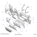 BODY: DASH LOWER - 2026 POLARIS RANGER XD 1500 NORTHSTAR ULTIMATE
