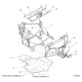 CHASSIS: MAIN FRAME AND SKID PLATES - 2024 POLARIS GENERAL 1000 SPORT