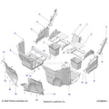 BODY: FRONT CLOSEOFF AND FLOOR - 2026 POLARIS GENERAL XP 4 1000 ULTIMATE