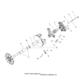 DRIVE TRAIN: PRIMARY CLUTCH - 2016 POLARIS RANGER 800 6X6