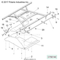 BODY: BOX MOUNTING - 2019 POLARIS RANGER CREW XP 1000 EPS NORTHSTAR