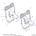 BODY: SEATS (2) - 2020 POLARIS RANGER CREW 1000 EPS FULL SIZE