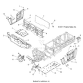 BODY: FLOOR & FENDERS - 2016 POLARIS RANGER 800 6X6