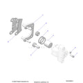 BRAKES: REAR CALIPER - 2026 POLARIS RANGER 570 EPS
