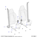 BODY: SEAT BELTS - 2019 POLARIS RANGER 150 EFI